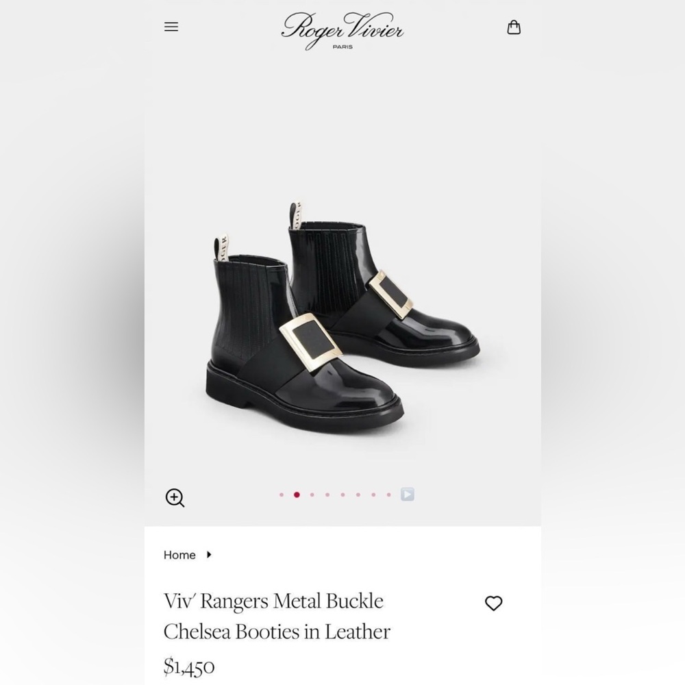 Roger vivier buckle boot